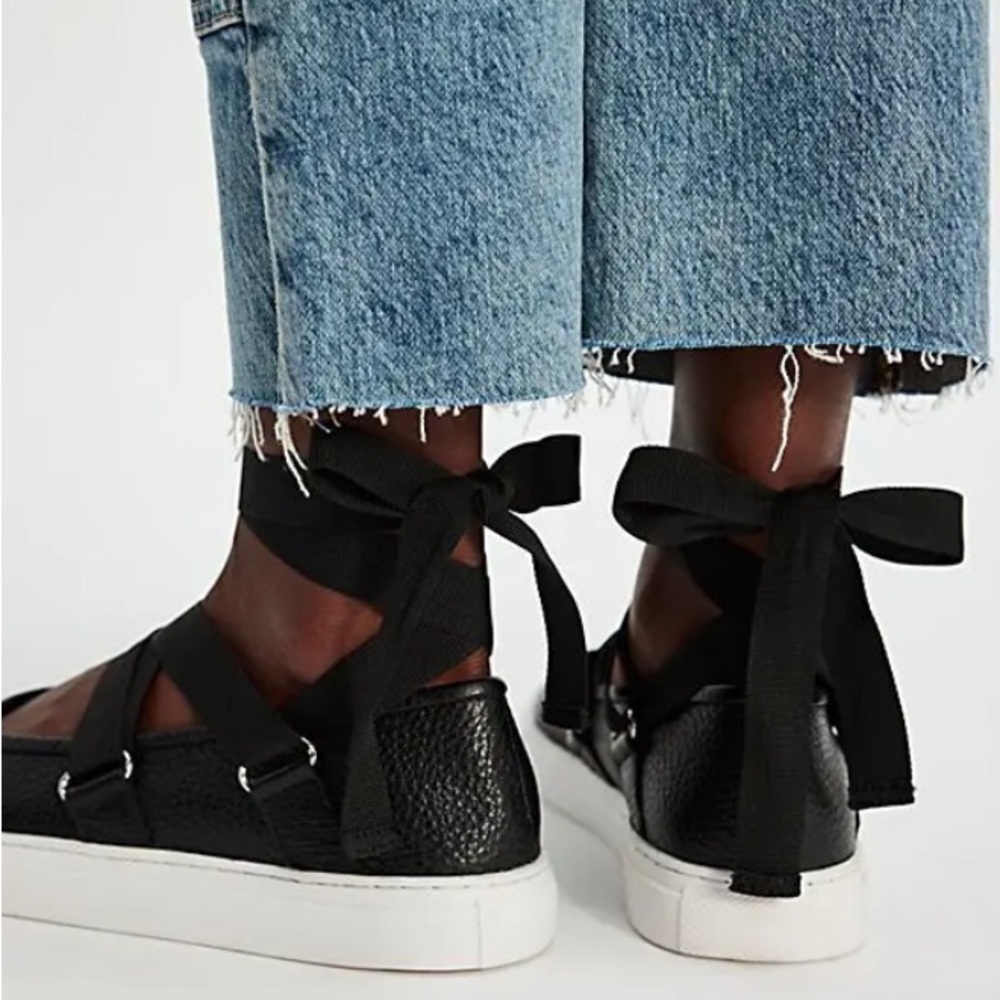 SEYCHELLES (FREE PEOPLE) Lina Wrap Ballet Sneakers